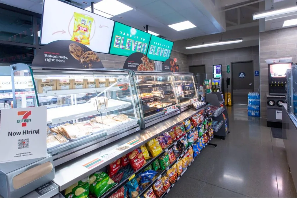 Chevron fuel station and convenience store in Napa, California