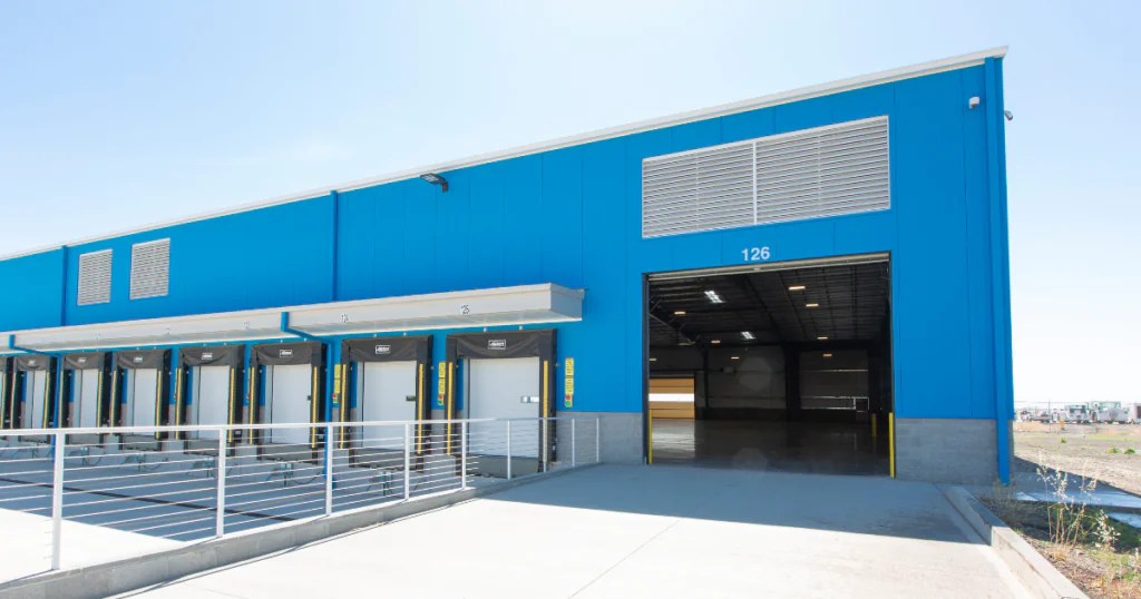 Hilbers Construction team working on a Kentucky manufacturing facility expansion site