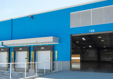 Hilbers Construction team working on a Kentucky manufacturing facility expansion site